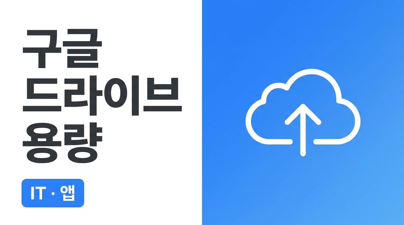 구글 드라이브 용량 늘리는 법, 돈 들이기 전 먼저 할 일
